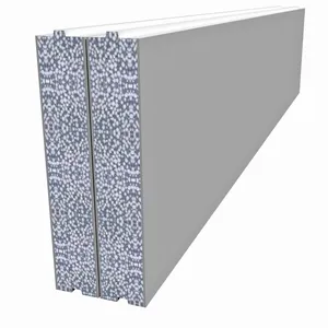 Eps 시멘트 샌드위치 단열 시멘트 벽 패널 기계