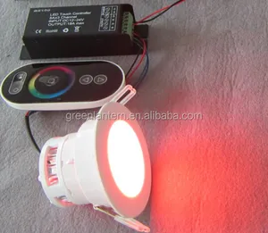 Dmx rgb LED Downlight RGB + Branco 12v com 4 fios