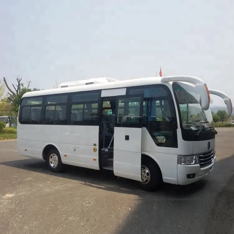Manual Euro 3 Dongfeng 24 seats tourism passenger bus in malaysia