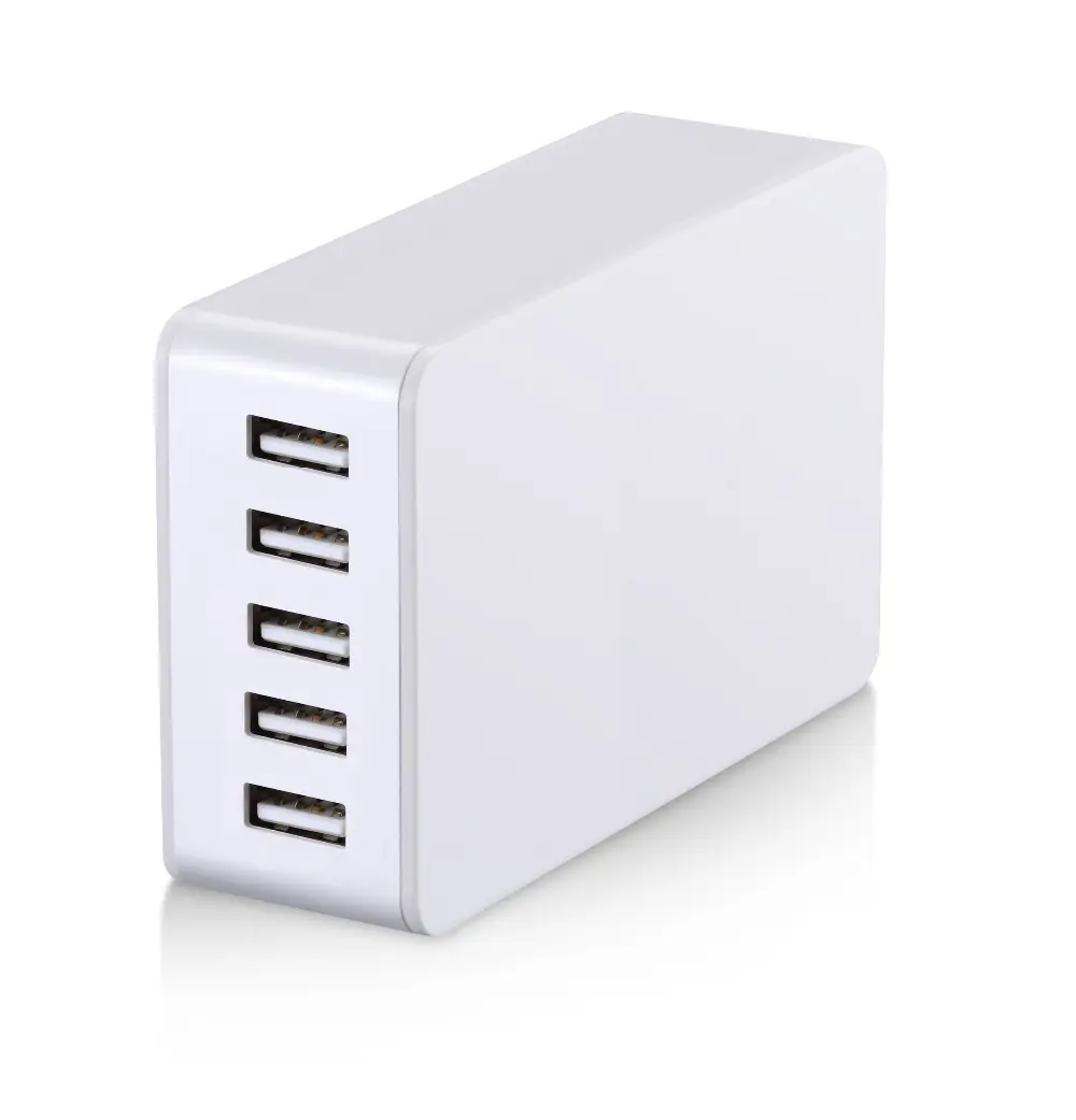 2020 New arrival of 5 port usb charger mobile dc charger multiple usb chargers for mobile phone