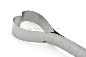 <span class=keywords><strong>Molde</strong></span> para hornear pan ajustable de acero inoxidable con forma de corazón - Product Image 4