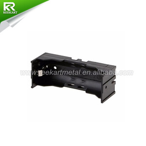 Siyah Renk Plastik Tek 26650 lityum pil tutucu saklama kutusu İletişim Pin Ile - Product Image 5