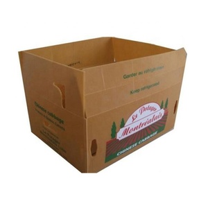 Plastic Corrugated Corrugated Plastic Boxes Printable Plastic Fresh Cabbage Vegetable Packaging Corrugated Box