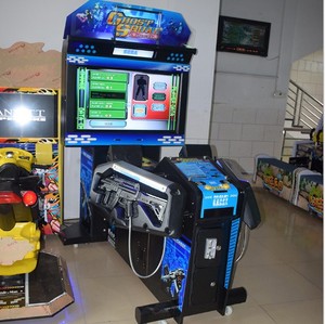 Máquina de juego de simulador de vídeo de pistola de tiro láser Ghost Squad Arcade a la venta - Product Image 3