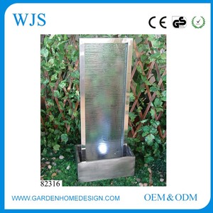 Cientos de diseño de acero inoxidable de agua fuente del jardín de flores de metal para <span class=keywords><strong>la</strong></span> venta - Product Image 4
