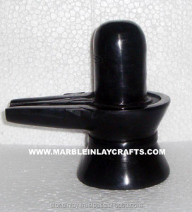 Marble Shivling <b>Statue</b> - Product Image 1