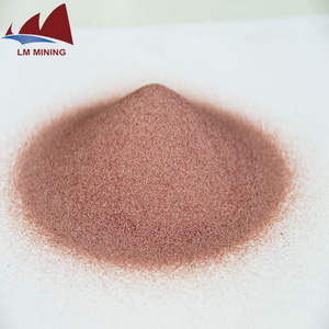 30/60 Lưới Garnet Cát Nổ Mìn Mài Mòn Tự Nhiên Màu Hồng Thô Grit Hot Bán 2025 - Product Image 3