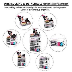 Ngăn Kéo Lưu Trữ Trang Sức Và Mỹ Phẩm Acrylic Hiển Thị 11 Ngăn Kéo 4 Hộp Sắp Xếp Hộp Trang Điểm - Product Image 3