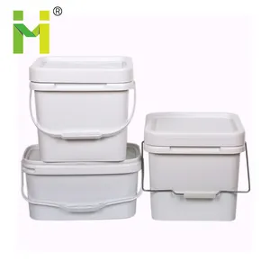 3L塑料食品级包装方形桶