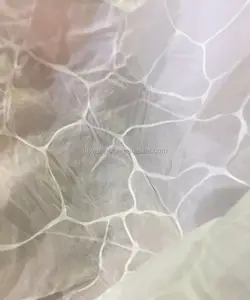 2018 new design Factory direct Silk Salt Shrink bubble Pattern 18m/m fabric