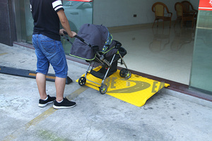 Durable Xách Tay Cao Su Curb Mông Không Tải Đoạn Đường Nối Road Đoạn Đường Nối - Product Image 3