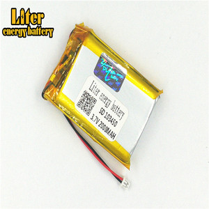 Plug 1.25-2 P 103450 Lithium battery 2000 mah Rechargeable Li Polymer Battery PL LiPo battery with wire - Product Image 2