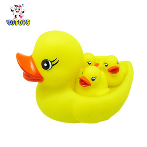 Eco-friendly bebê banho plástico vinil squirter mar animal banho brinquedo borracha macia elefante golfinho pato família brinquedos - Product Image 6