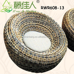 Sillón de ratán Natural para sala de estar, Gran Salón de ocio, Luna morada, para adultos - Product Image 3