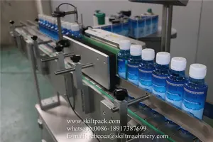SKILT sıcak satış yuvarlak şişe etiketi etiket etiketleme makinesi