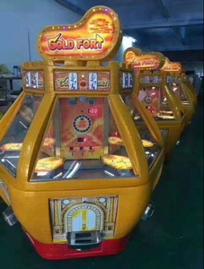 Fortino in Metallo Dorato di Alta Qualità per Giochi Arcade con Gettoniera, Eccellente Giocattolo a Spinta - Product Image 5