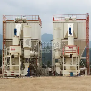 Gypsum powder making machine, Raymond Grinder Mill for gypsum board making