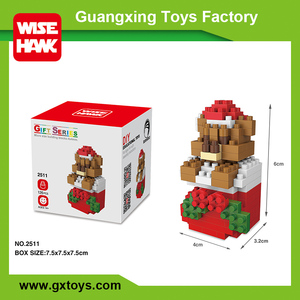 Đồ Chơi Giáo Dục Giáng Sinh Gồm <span class=keywords><strong>9</strong></span> Khối Xếp Hình Siêu Nhỏ Bằng Nhựa Bán Chạy Cho Năm 2022 - Product Image 4