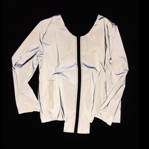 Bomber riflettente impermeabile in poliestere 100% personalizzato personalizzato in fabbrica ciao Vis Winter riflettono i vestiti per la sicurezza del lavoro notturno - Product Image 1