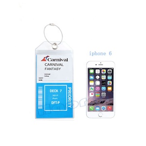 Etiquetas de PVC impermeables para equipaje de crucero, soportes de insignia de identificación con cordones de alambre, de princesa Carnival, <span class=keywords><strong>Costa</strong></span> Holland - Product Image 4