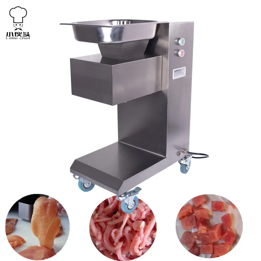 2014 nova máquina de corte de carne fresca fatiador de carne para peito de frango