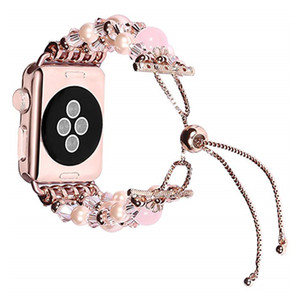 ใหม่ล่าสุดที่ไม่ซ้ำกันออกแฟนซีสำหรับแอปเปิ้ลสายนาฬิกาในเครื่องประดับคลาสสิกสำหรับแอปเปิ้ลดูชุด3 2 1ผู้หญิง - Product Image 4