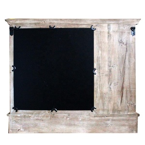 Luckywind – porte-<span class=keywords><strong>clé</strong></span> en bois rustique Vintage, porte-<span class=keywords><strong>clé</strong></span> <span class=keywords><strong>mural</strong></span> avec tableau de craie - Product Image 3