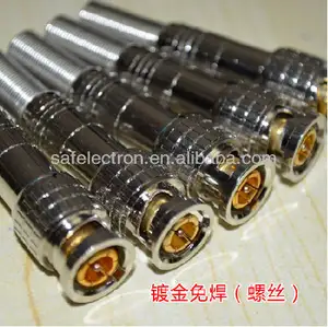 Security CCTV Camera BNC Cable Connector