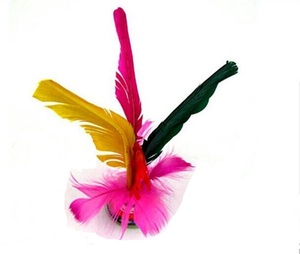 Volantes de Bádminton de Pluma de Alta Calidad, Tamaño Grande, <span class=keywords><strong>Jianzi</strong></span> Original de China - Product Image 2