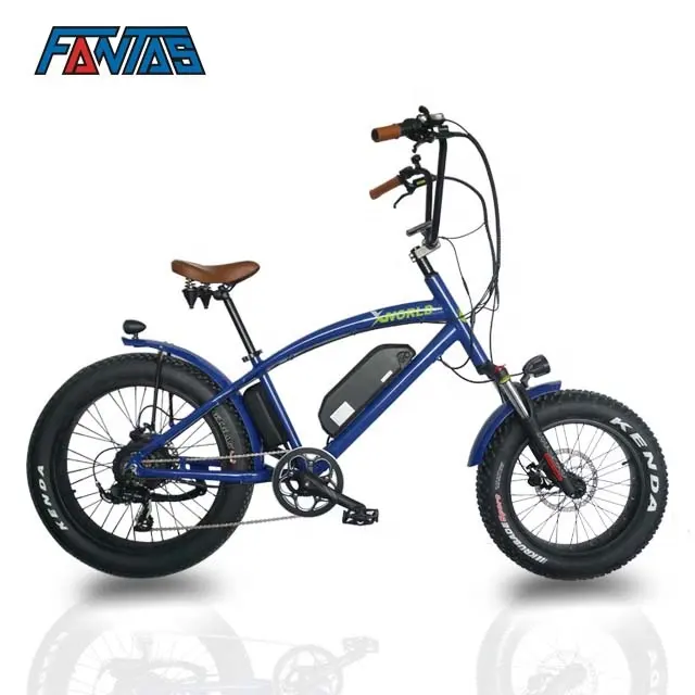 Fantas-バイクチョッパー48V500W13Ahインポート電動自転車