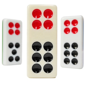 Chính Xác Nhựa Tiêm Khuôn Bán Buôn Tùy Chỉnh Số Lượng Lớn Mini Màu Hồng Mahjong Domino <span class=keywords><strong>Pai</strong></span> Gow Gạch Thiết Lập Khuôn Đúc Các Bộ Phận - Product Image 2