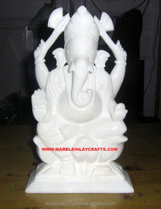 รูปปั้นพระพิฆเนศทำด้วยมือ - Product Image 1