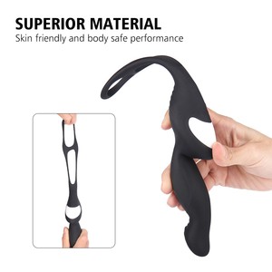 Massaggiatore Prostatico Vibrante S-hande con 9 Modalità per Uomini, Telecomando Wireless - Product Image 4