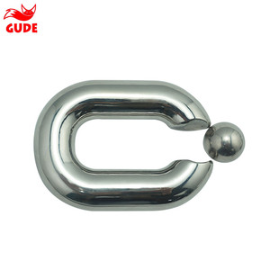 Bondage escrotal de acero inoxidable, dispositivo de estiramiento de escroto anillo colgante de gallo, productos de cuidado de la salud para adultos - Product Image 1