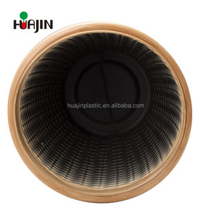 Professionnel Usine <span class=keywords><strong>Pas</strong></span> <span class=keywords><strong>Cher</strong></span> Balcon artificielle <span class=keywords><strong>en</strong></span> <span class=keywords><strong>plastique</strong></span> Rotin grande fleur pots - Product Image 5