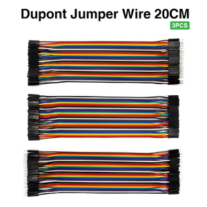 Keyestudio-Cable de Cable eléctrico <span class=keywords><strong>Dupont</strong></span>, macho a macho + macho a hembra y hembra, 20cm - Product Image 2