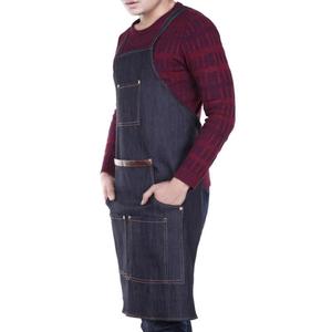 Salon Hairdressing <strong>Cape</strong> for Hair Cutting Jean Apron Denim <strong>Barber</strong> Hair Cutting Dyeing <strong>Cape</strong> Hairdresser Cloth Styling Accessory - Product Image 3