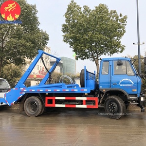 100% tout nouveau camion à ordures à bras roulant 10cbm bacs à ordures chargeur arrière camion à ordures à vendre - Product Image 3