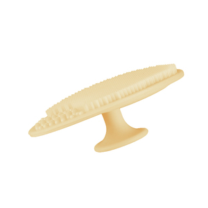 Silicone Manual <strong>Facial</strong> Cleanser <strong>Massager</strong> Brush Handheld Mat Scrubber For Exfoliating And Cleansing Makeup Tools - Product Image 3