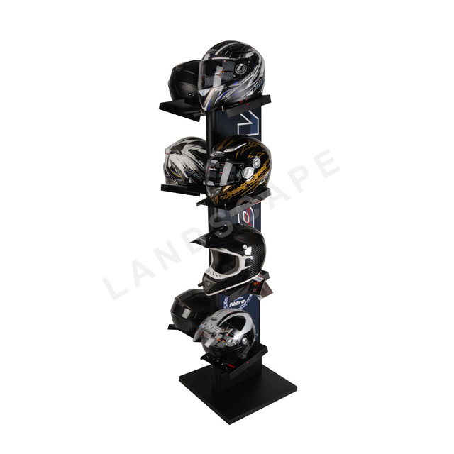 Présentoir Pour Casque Moto – Vitrine En Acrylique Et Bois – Protection Poussière, Display Collection - 9