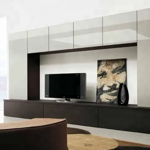 Vermont — meuble TV mural en bois au Design, armoire de salon, nouveau, 2022