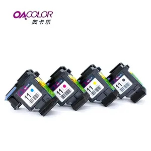 OACOLOR رأس الطباعة المعاد ل HP11 متوافق ل HP الأعمال النافثة للحبر 1100d 2200 2250 2300 2500 2600 طابعة