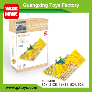 Wise Hawk - Juego de Construcción de Bloques de Plástico, Arquitectura, Bloques Deslizantes, Rompecabezas - Product Image 5
