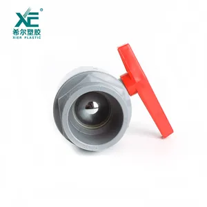 Pvc Valve Manufacturers China Manufacturer High Quality Plastic Pvc 2 Pieces Ball Valve