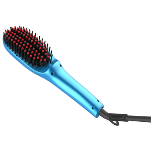2017 Bolesic Ionique Prix Usine Professionnelle OEM Rapide Heat Lisseur Brosse Cheveux Straigntening Peigne - Product Image 6