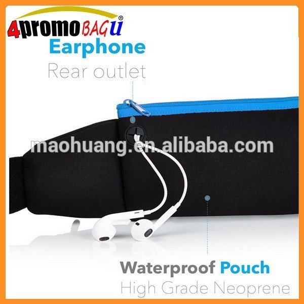 Unique iphone et la plupart des téléphones Android de course flip tapis roulant sac