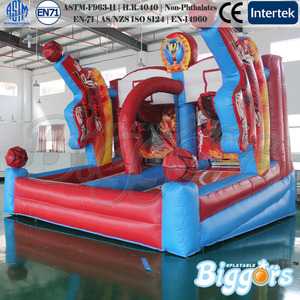 el <span class=keywords><strong>carnaval</strong></span> de gran juego divertido inflable aro de baloncesto para niños y adultos - Product Image 2