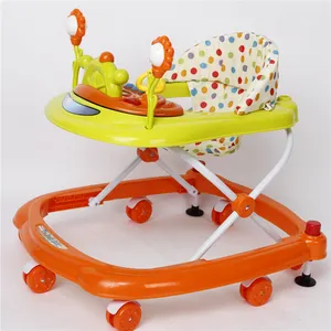 Colorate colline di plastica girello/OEM a buon mercato girello bambino alto walker