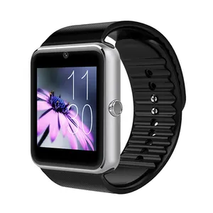 Fabriek Goedkope Android Smart Horloge Hot Selling GT08 Smart Horloge Voor Slimme Telefoon Met Camera