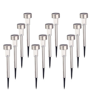 Solar Garden Light Waterproof Solar <strong>Landscape</strong> <strong>Lighting</strong> 12 Set Lawn Lamp Lawn Light - Product Image 1